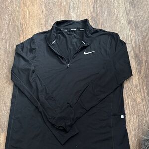 Nike Black Long-Sleeve Pullover
